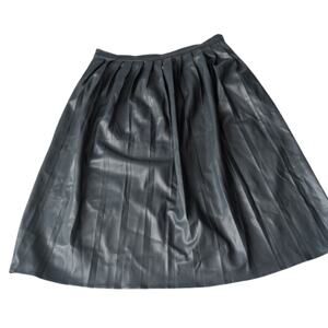 Misook Leather Maxi Skirt – Size Large, New with Tags